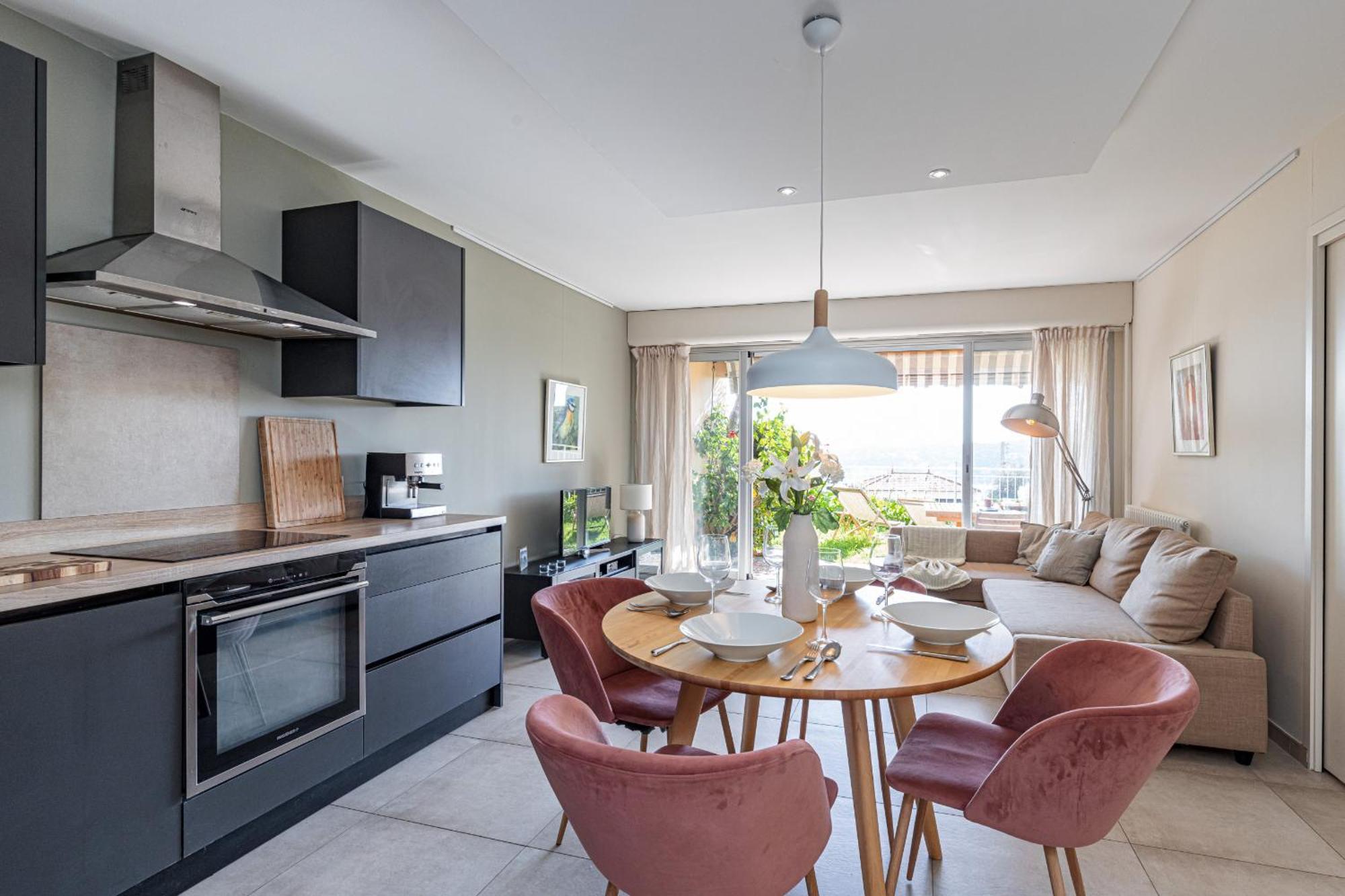2 Bdr Villefranche-Sur-Mer Sea View Parking And Swimming Pool المظهر الخارجي الصورة
